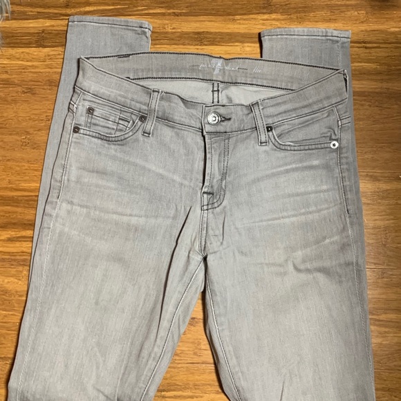 Gray Jeans (Jeggings) - Picture 1 of 2